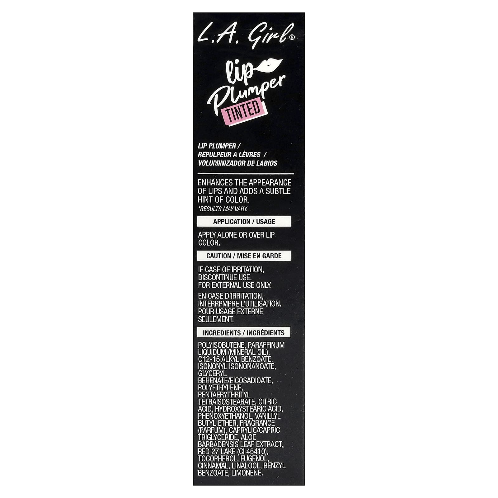 Lip plumper LA girl